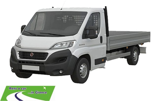 Ενοικίαση επαγγελματικού pick up Fiat Ducato